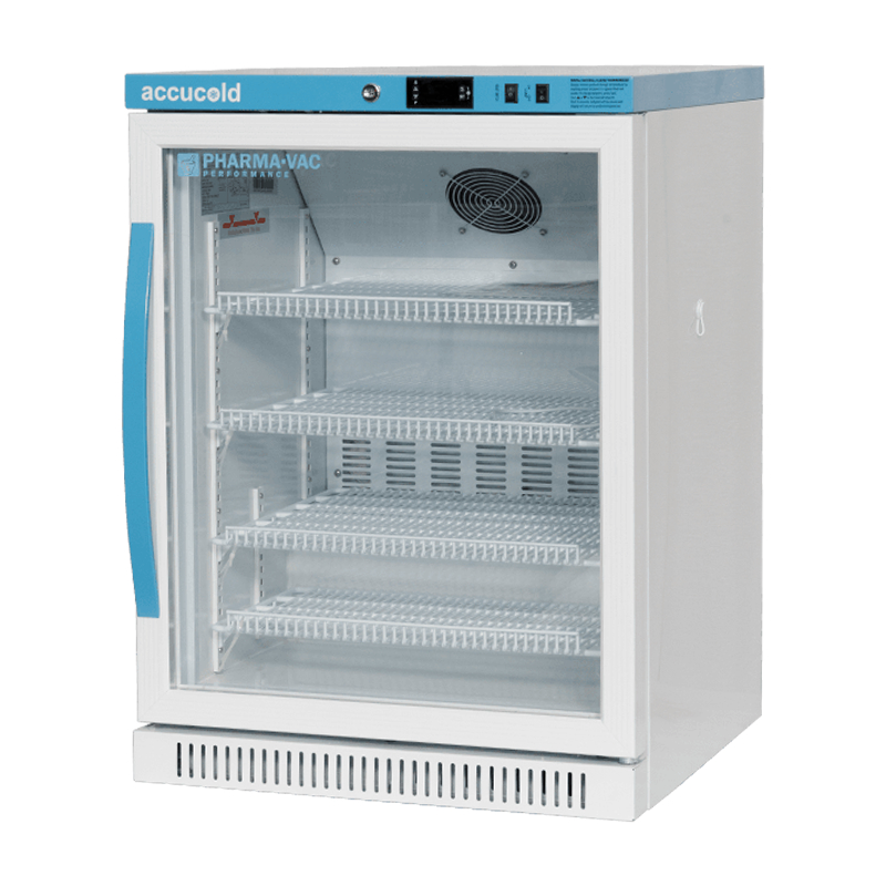 Desktop Glass Door Medical Vaccine Refrigerator JGA-BC168