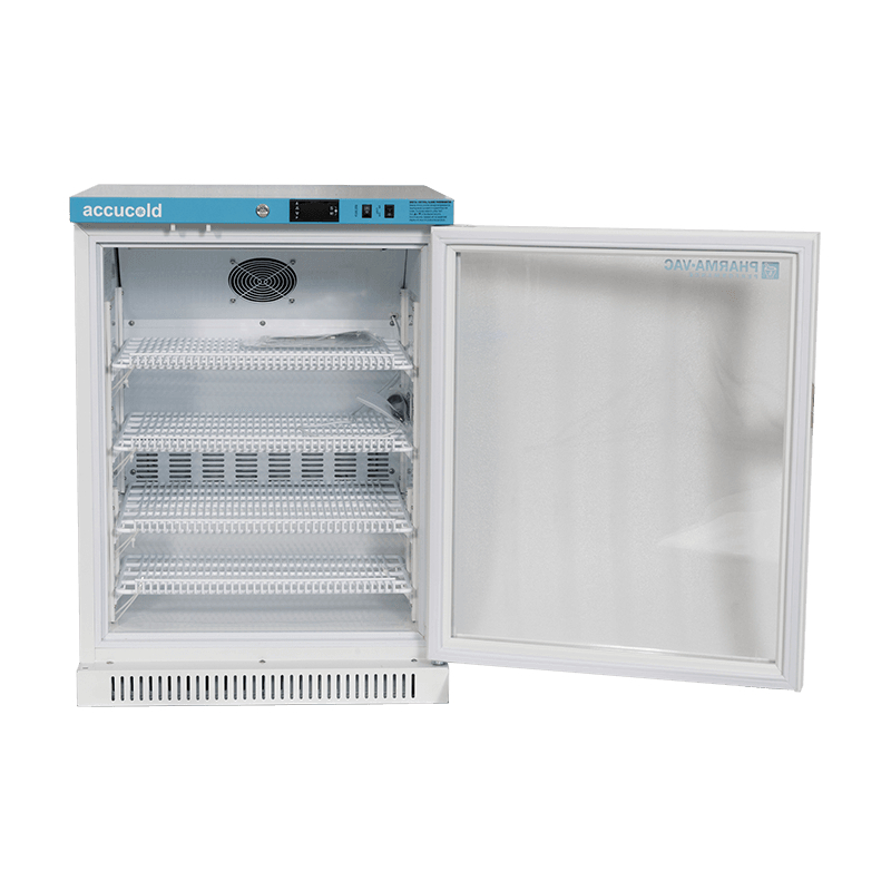 Desktop Glass Door Medical Vaccine Refrigerator JGA-BC168